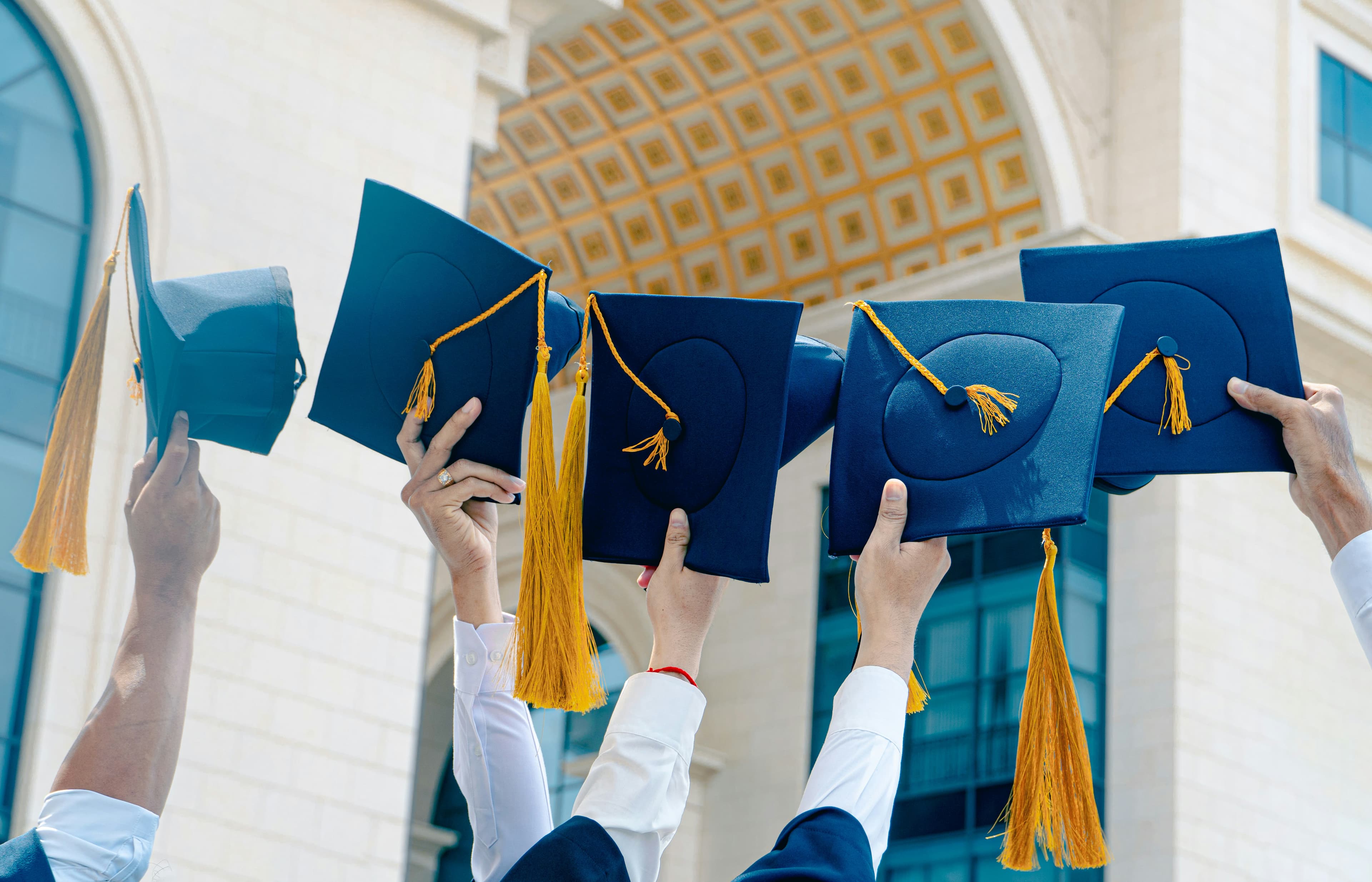 Graduation gift calculator with elegant gift presentation